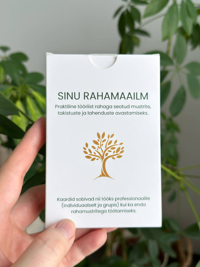 Kaardipakk "Sinu Rahamaailm". Kaardipaki esine.