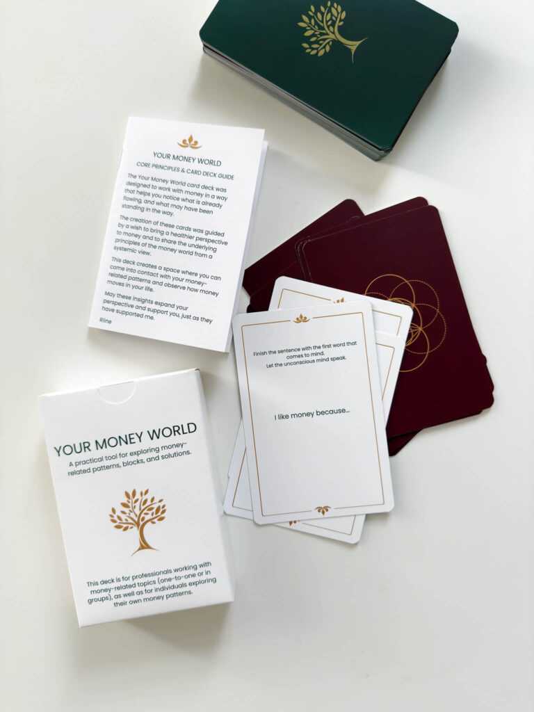 Your Money World Systemic Cards in English.